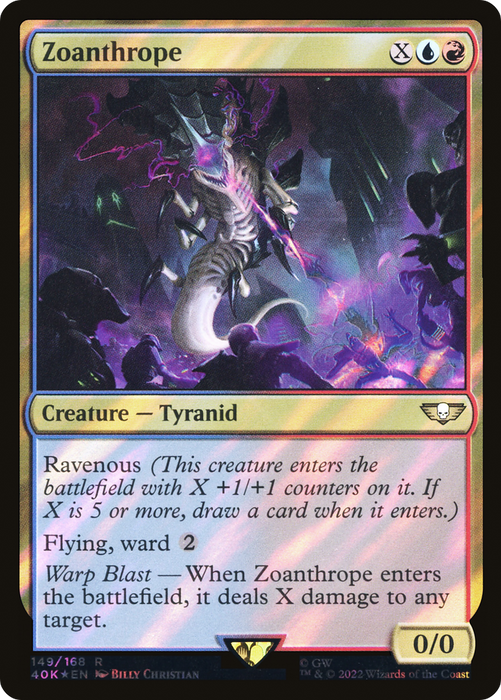 Zoanthrope (40K-149★) - rare - Foil