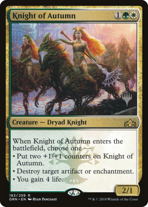 Knight of Autumn (PPM20-183P) - rare