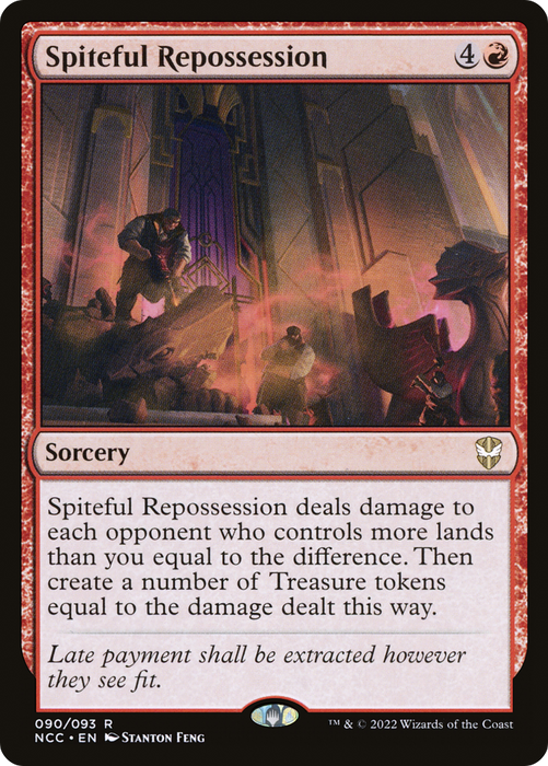 Spiteful Repossession (NCC-090) - rare - Foil