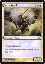 Serra Angel (10E-39★) - rare - Foil