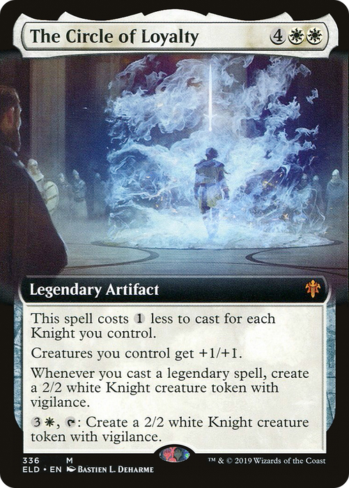 The Circle of Loyalty (ELD-336) - mythic: (Extended Art)