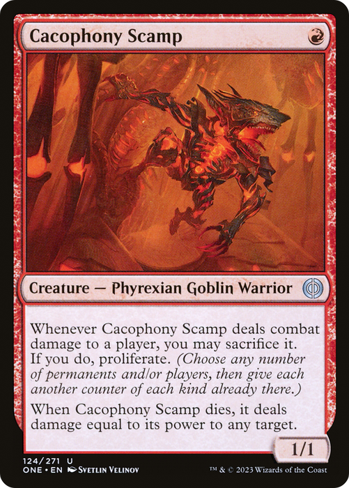 Cacophony Scamp (ONE-124) - uncommon - Foil