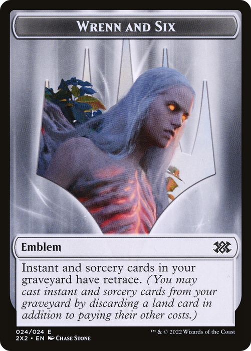 Wrenn and Six Emblem (T2X2-024) - common - Foil