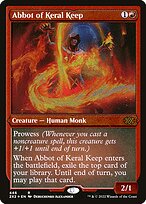Abbot of Keral Keep (2X2-446) - rare - Etched Foil
