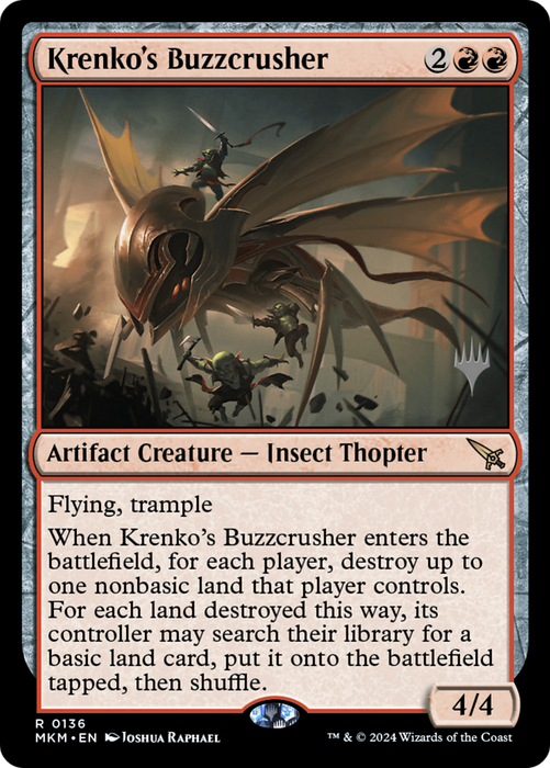 Krenko's Buzzcrusher (PPMKM-136P) - rare
