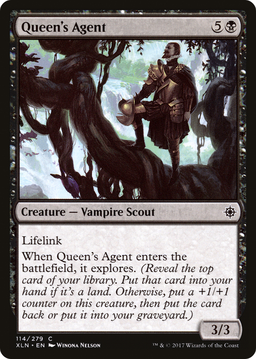 Queen's Agent (XLN-114) - common - Foil
