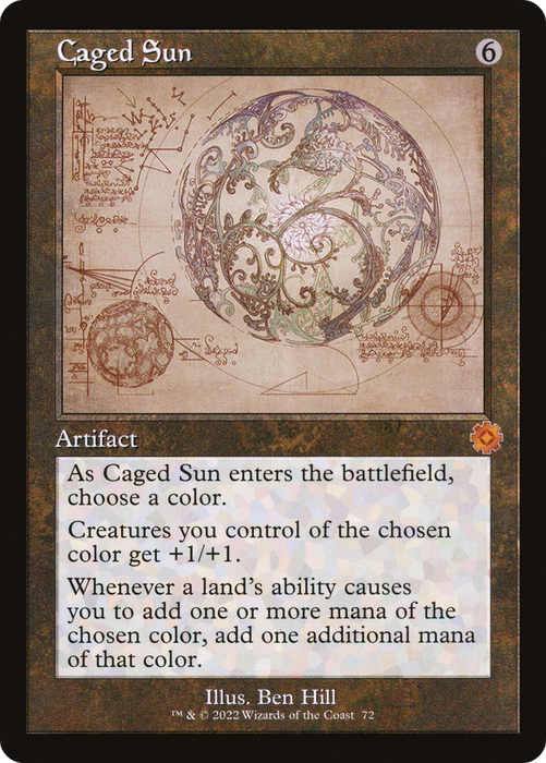 Caged Sun (BRR-072) - mythic - Foil