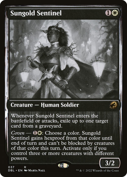 Sungold Sentinel (DBL-037) - rare - Foil