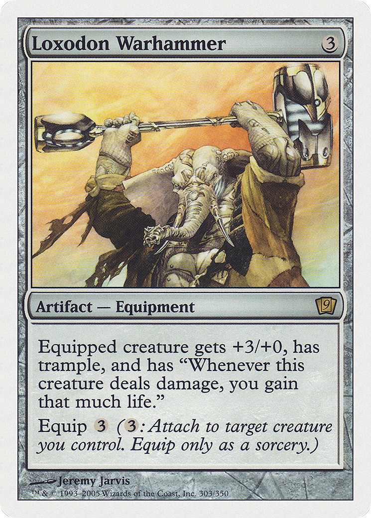 Loxodon Warhammer (9ED-303) - rare