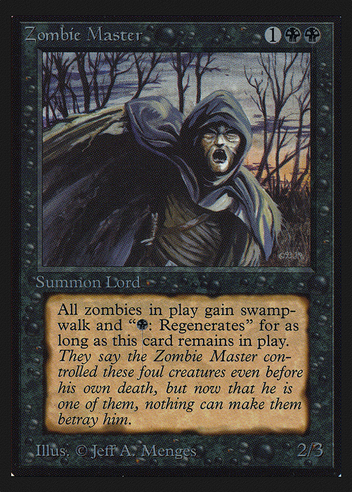 Zombie Master (CED-138) - rare