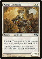 Ajani's Sunstriker (M13-002) - common