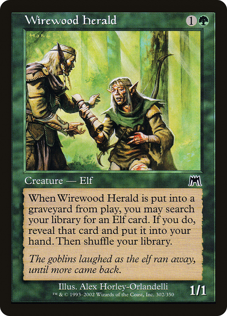Wirewood Herald (ONS-302) - common - Foil