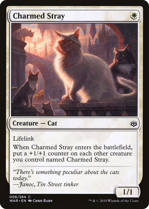 Charmed Stray (WAR-008) - common