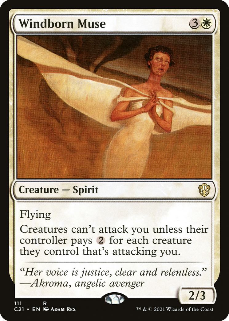 Windborn Muse (C21-111) - rare