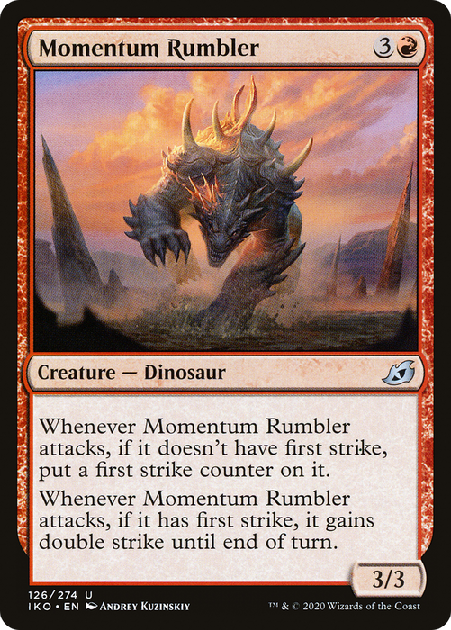 Momentum Rumbler (IKO-126) - uncommon - Foil