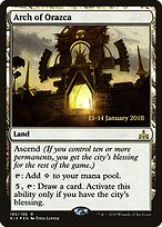 Arch of Orazca (PRE-185S) - rare - Foil
