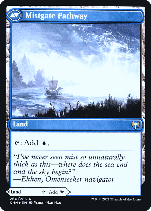 Hengegate Pathway // Mistgate Pathway (PRE-260S) - rare - Foil