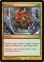 Decimate (CNS-185) - rare - Foil