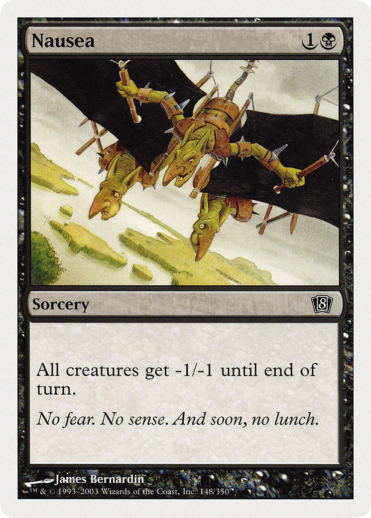 Nausea (8ED-148) - common