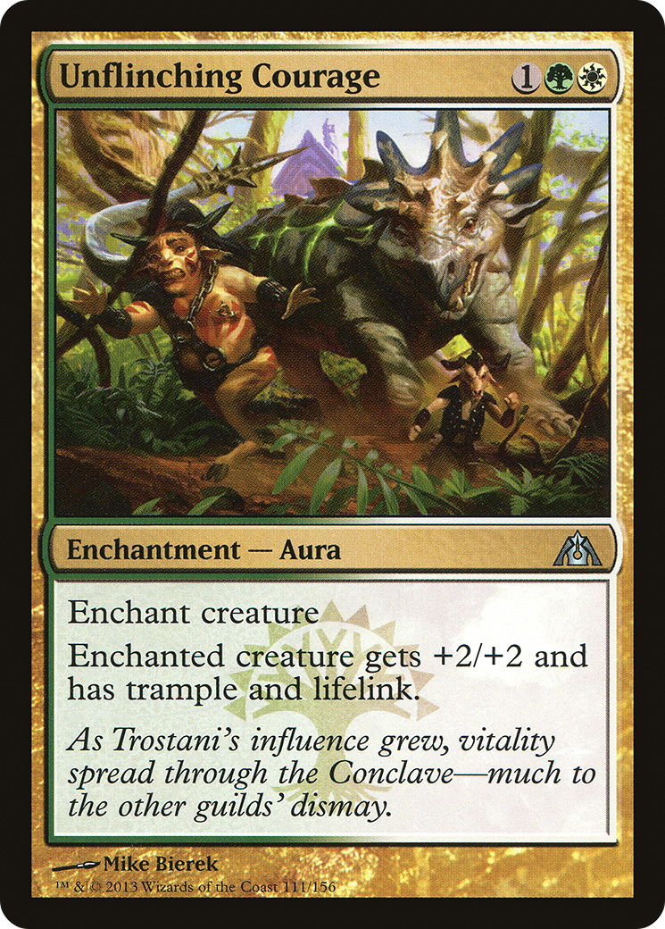 Unflinching Courage (DGM-111) - uncommon