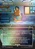 Idyllic Tutor (SLD-1636★) - rare (Borderless) - Foil