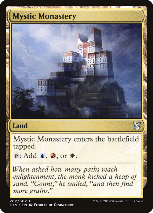 Mystic Monastery (C19-262) - uncommon