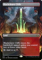 Blackcleave Cliffs (ONE-370) - rare (Borderless) - Foil