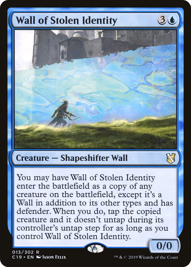 Wall of Stolen Identity (C19-013) - rare
