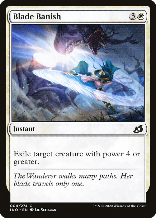 Blade Banish (IKO-004) - common - Foil