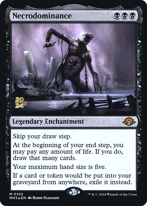 Necrodominance (PRE-102S) - mythic - Foil