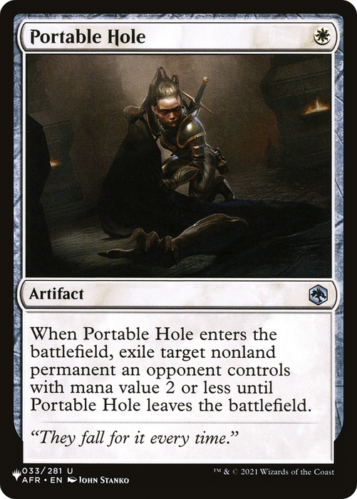 Portable Hole (LIST-AFR-33) - uncommon
