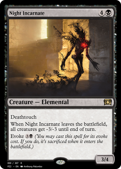 Night Incarnate (PZ2-70749) - rare