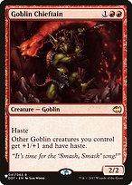 Goblin Chieftain (LIST-DDT-41) - rare