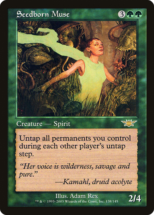 Seedborn Muse (LGN-138) - rare - Foil