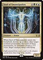 Soul of Emancipation (SNC-223) - rare - Foil