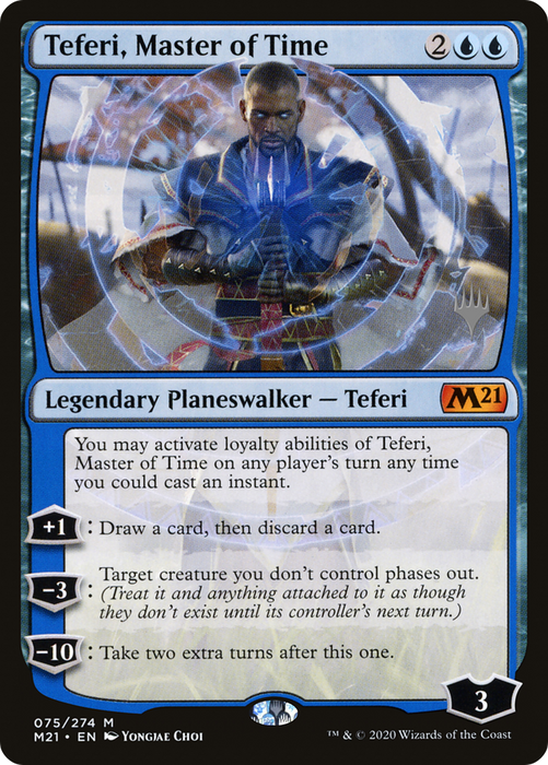Teferi, Master of Time (PPM21-75P) - mythic