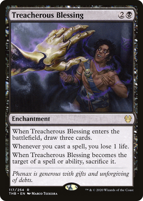 Treacherous Blessing (THB-117) - rare