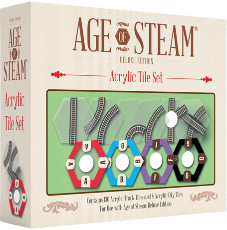 Age of Steam Deluxe - Acrylic Track Tiles