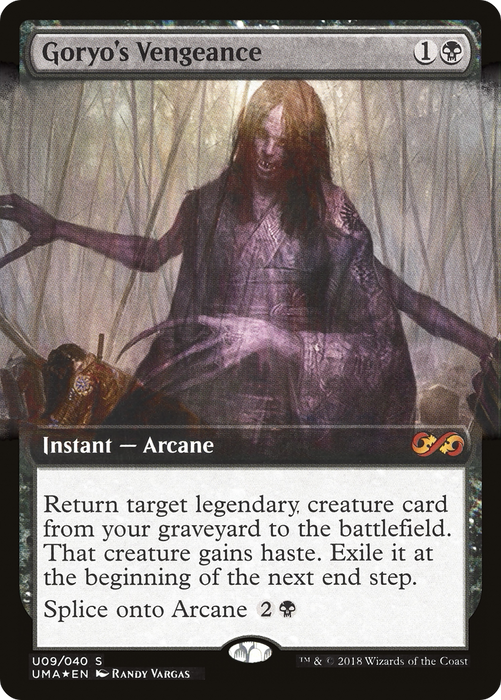Goryo's Vengeance (UMA:BT-0U9) - mythic: (Extended Art) - Foil