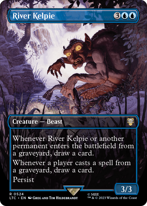 River Kelpie (LTC-524) - rare (Borderless) - Foil