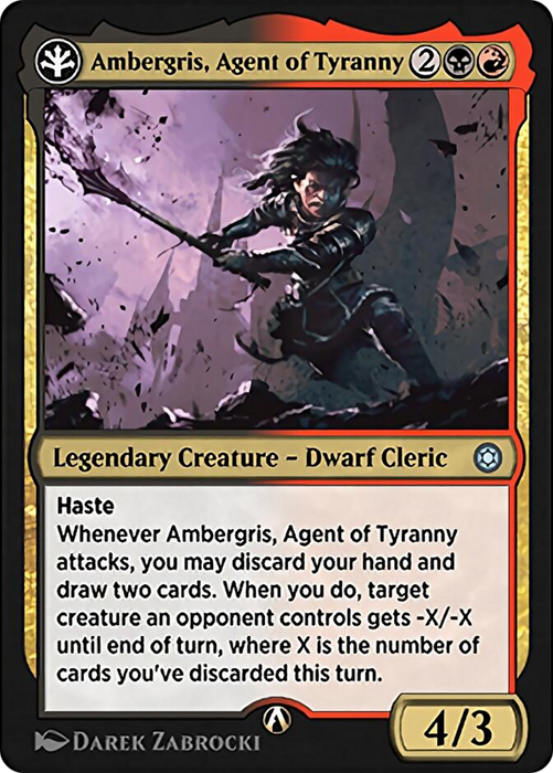 Ambergris, Agent of Tyranny (HBG-12B) - uncommon