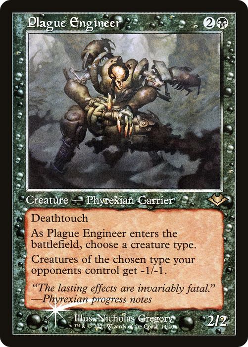 Plague Engineer (MH1-014) - rare - Etched Foil