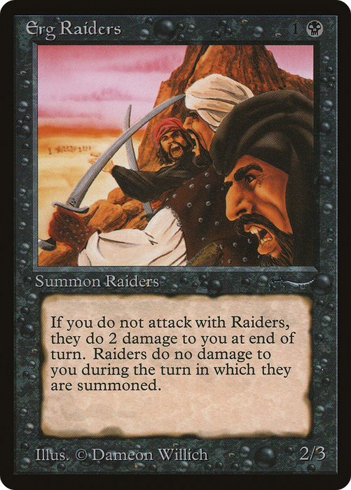 Erg Raiders (ARN-025) - common