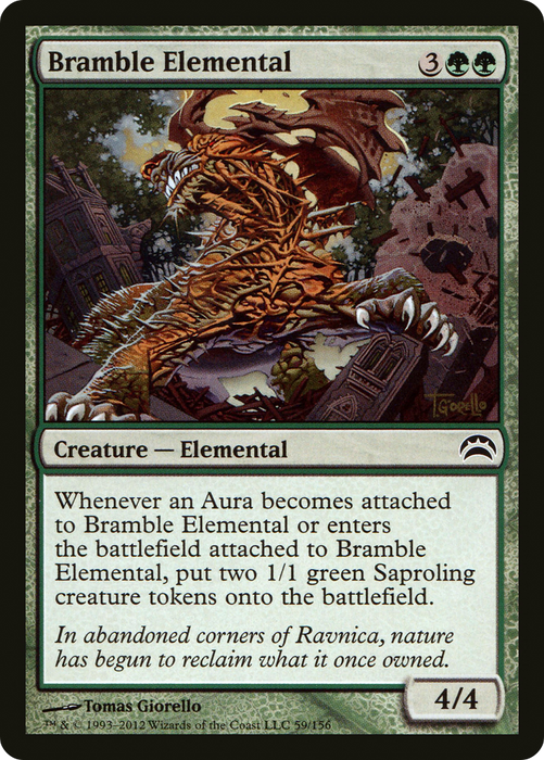 Bramble Elemental (PC2-059) - common