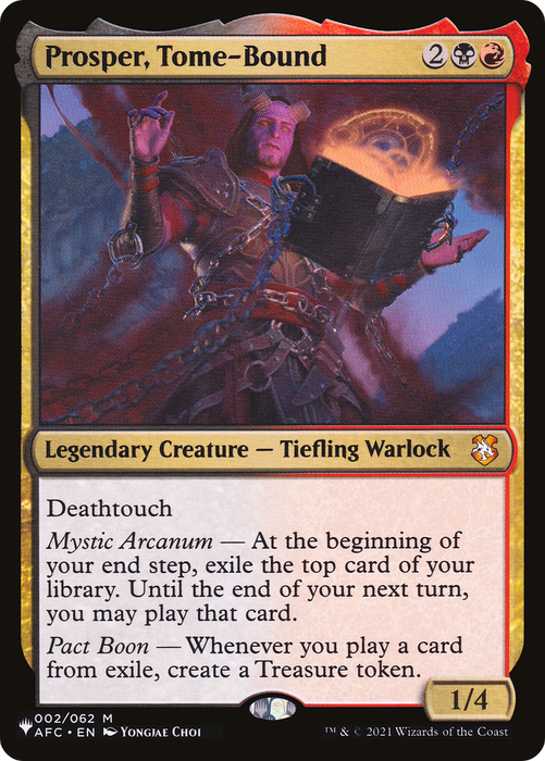 Prosper, Tome-Bound (LIST-AFC-2) - mythic