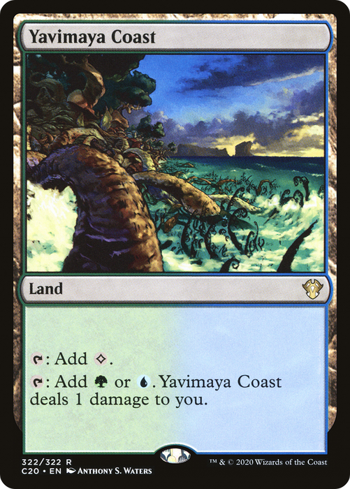 Yavimaya Coast (C20-322) - rare