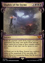 Shadow of the Enemy (LTR-558) - mythic: (Showcase) - Foil