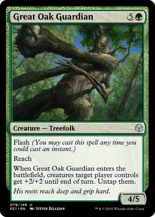 Great Oak Guardian (PZ1-079) - uncommon