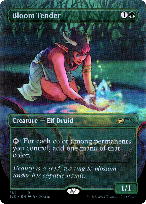Bloom Tender (SLD-284) - rare (Borderless) - Foil