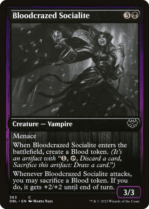 Bloodcrazed Socialite (DBL-363) - common